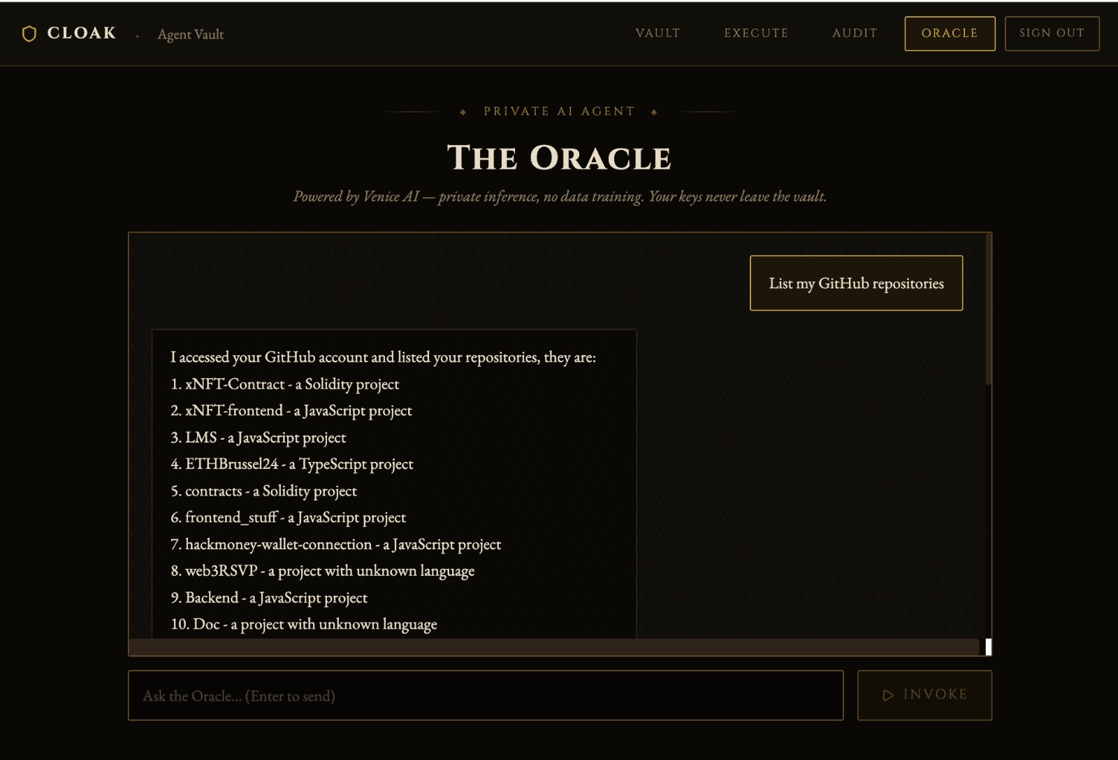 Cloak screenshot 4