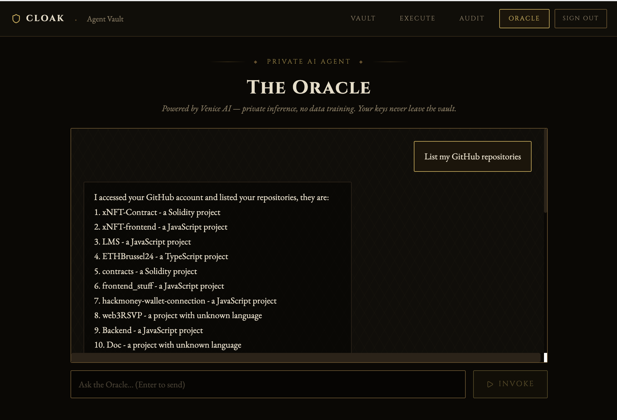 Cloak screenshot 7